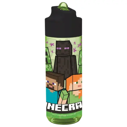 Minecraft Creeper Hydro tritan műanyag szívószálas kulacs 540 ml termékfotó