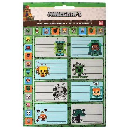 Minecraft Creepers Need Hugs füzetcímke matricával 16 db-os termékfotó
