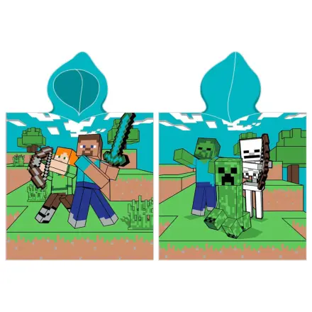 Minecraft Diamond Defender strand törölköző poncsó  termékfotó