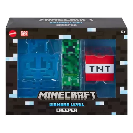 Minecraft Diamond Level Creeper akciófigura 14 cm termékfotó
