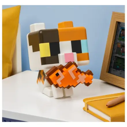 Minecraft GloBuddies Cat lámpa 15 cm termékfotó
