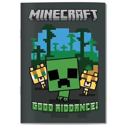 Minecraft Good Riddance B/5 vonalas füzet 40 lapos termékfotó