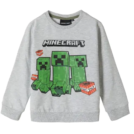 Minecraft gyerek pulóver termékfotója
