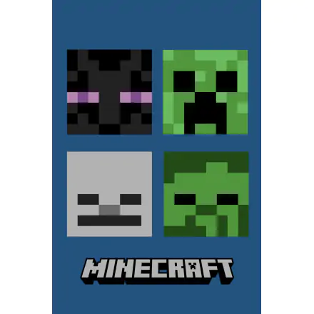 Minecraft Hostile Mobs polár takaró 100*150cm termékfotó