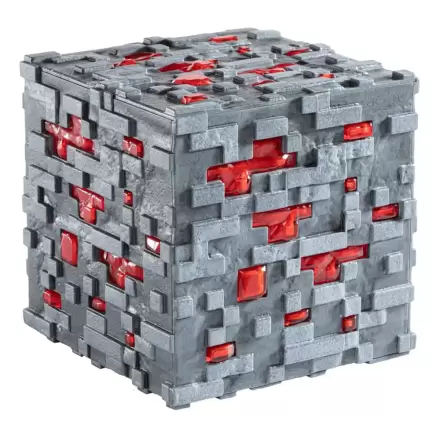 Minecraft Illuminating Redstone Ore Cube replika 10 cm termékfotója