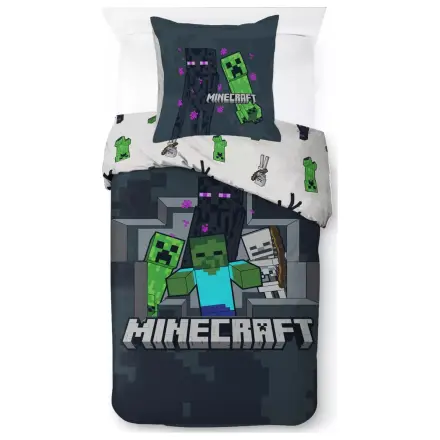 Minecraft Last Block Standing ágyneműhuzat termékfotó