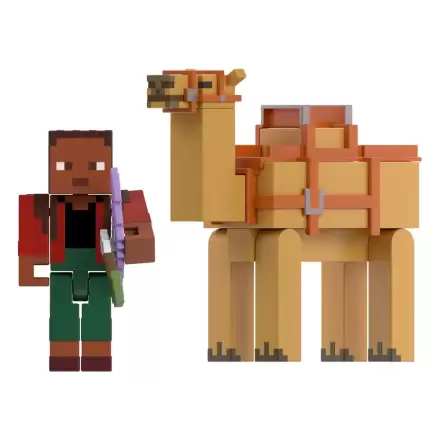 Minecraft Legends Alex vs Camel 2 db-os akciófigura csomag 8 cm termékfotó