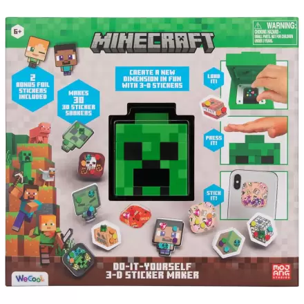 Minecraft Maker 3D matrica csomag termékfotó