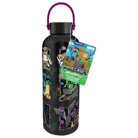 Minecraft Mascots fém vizes palack kulacs termékfotó