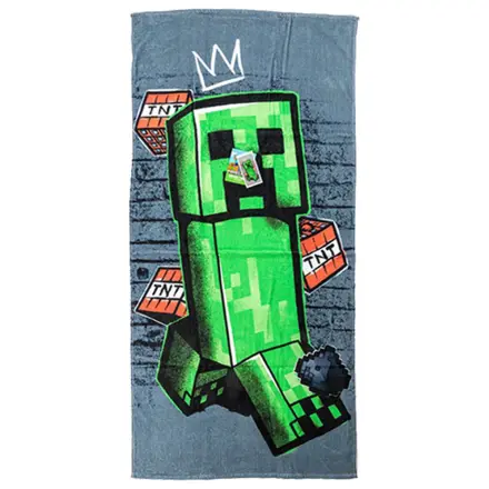 Minecraft Metro Art Creeper törölköző  termékfotó