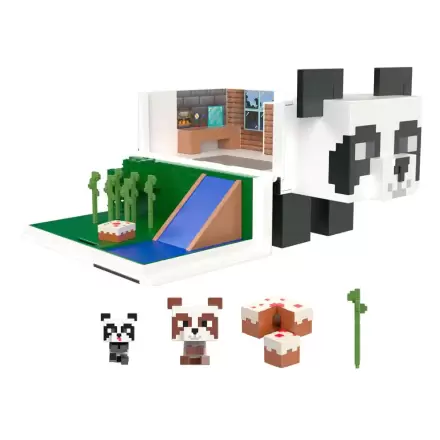 Minecraft Mob Head Minis Panda Playhouse játékkészlet termékfotója