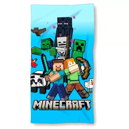 Minecraft cotton beach towel termékfotója