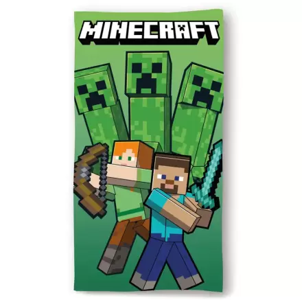 Minecraft cotton beach towel termékfotója