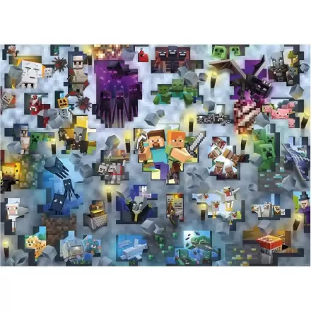 Minecraft puzzle 1000db-os termékfotó