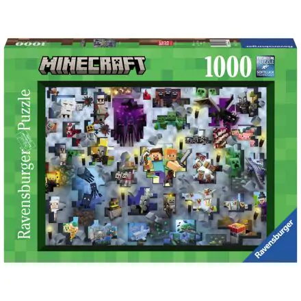 Minecraft puzzle 1000db-os termékfotó
