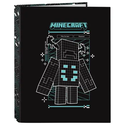 Minecraft Screen A4 gyűrűs irattartó mappa termékfotó