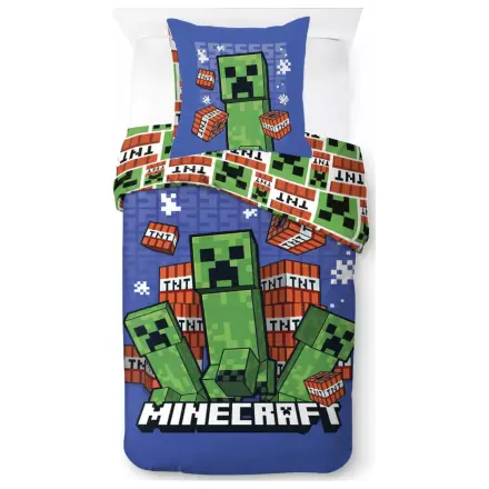 Minecraft Survive the Spiral ágyneműhuzat termékfotó