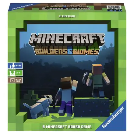 Minecraft Board Game Builders & Biomes angol nyelvű társasjáték termékfotó