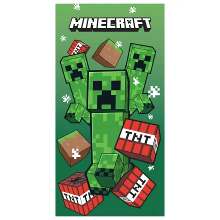 Minecraft TNT Creepers törölköző 70x140cm termékfotó