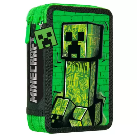 Minecraft töltött dupla tolltartó termékfotó