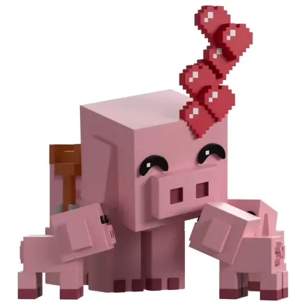 Minecraft Vinyl figura Pig Family 8 cm     termékfotó