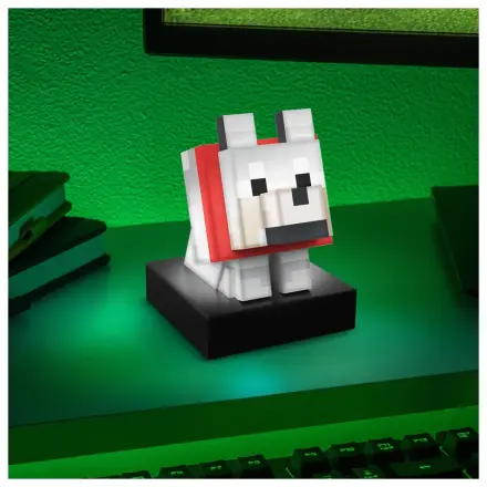 Minecraft Wolf Icon lámpa termékfotó