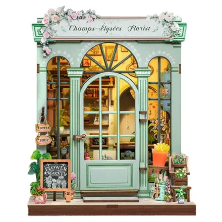 Miniature House modell készlet Champs-Élysées Florist 18 x 16 cm  termékfotó