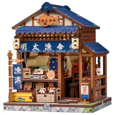 Miniature House modell készlet Fukuoka Mentaiko Kitchen 11 x 9 cm termékfotó