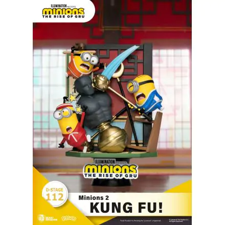 Minions 2 D-Stage Kung Fu! PVC Dioráma 15 cm termékfotó