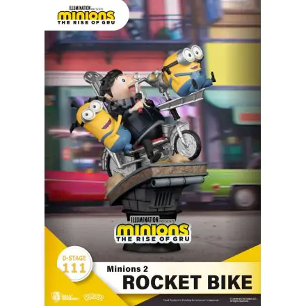 Minions 2 D-Stage Rocket Bike PVC Dioráma 15 cm termékfotó