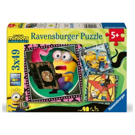 Minions 3 puzzle 3x49db-os termékfotó