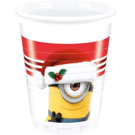 Minions, Minyonok XMAS Műanyag pohár 8 db-os 200 ml termékfotó