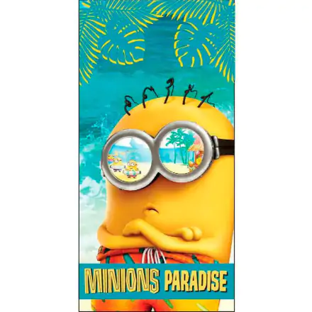 Minions Paradise mikroszálas strand törölköző termékfotó