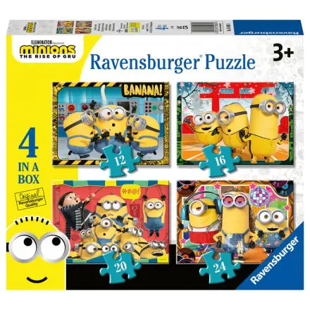 Minions puzzle 12+16+20+24db-os termékfotó
