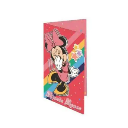 Minnie egeres üdvözlőkártya és boríték 3D termékfotó