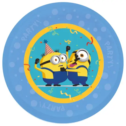 Minyonok The Rise of Gru micro prémium műanyag lapostányér 4 db-os szett 21 cm termékfotó