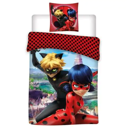 Miraculous Lady Bug mikroszálas ágyneműhuzat 90cm termékfotó