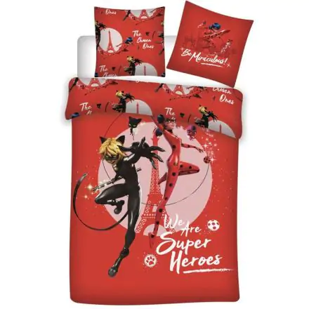 Miraculous Lady Bug mikroszálas ágyneműhuzat 90cm termékfotó