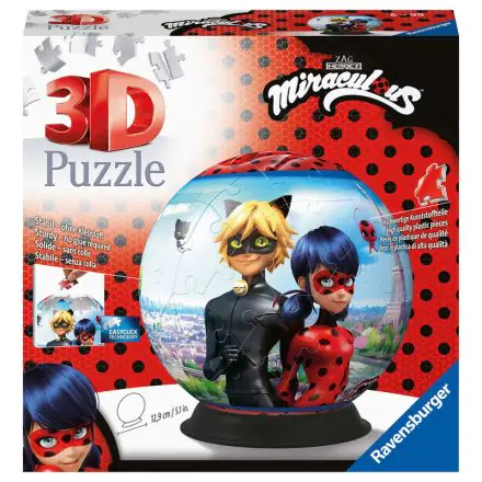 Miraculous LadyBug 3D puzzle 72db-os termékfotó
