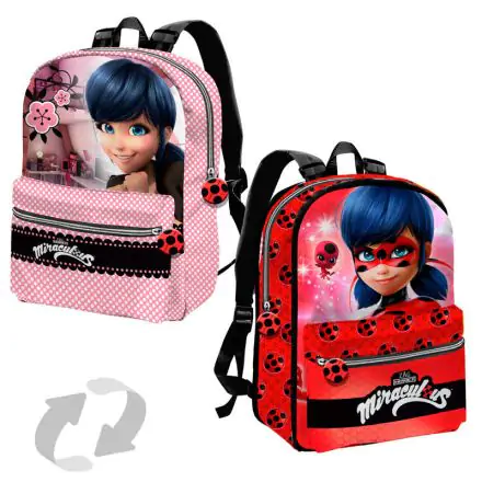 Miraculous Ladybug átfordítható táska hátizsák 32cm termékfotó