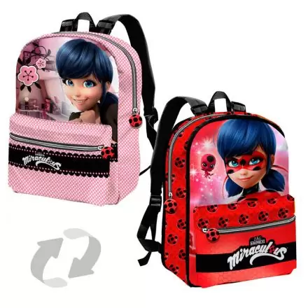 Miraculous Ladybug átfordítható táska hátizsák 38cm termékfotó