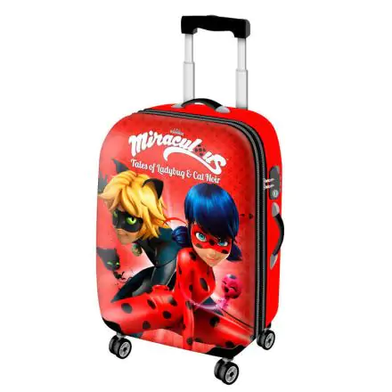 Miraculous Ladybug Defenders ABS Gurulós táska 4 kerekes bőrönd 49cm termékfotó
