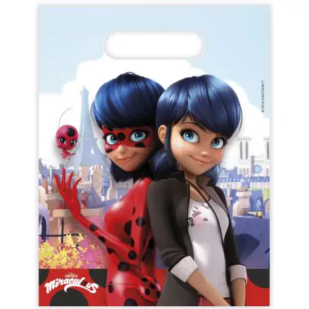 Miraculous Ladybug, Katicabogár és Fekete macska kalandjai ajándéktasak 6 db-os termékfotó