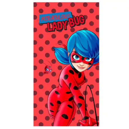 Miraculous Ladybug mikroszálas törölköző termékfotó
