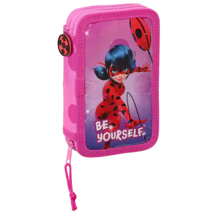 Miraculous Ladybug töltött dupla tolltartó 28db-os termékfotó