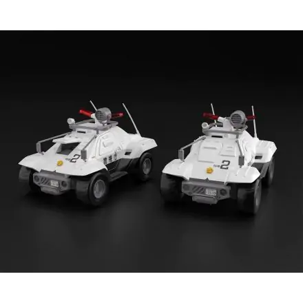Mobile Police Patlabor Műanyag  1/43 2-Pack Type 98 Command Vehicle modell készlet 4 cm termékfotó
