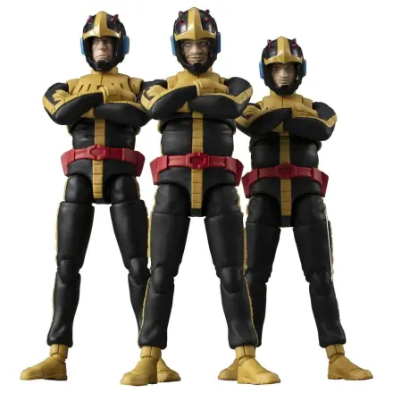 Mobile Suit Gundam G.M.G. Collection Principality of Zeon Jet Stream Attack 3 db-os akciófigura csomag 10 cm (with gift)   termékfotó