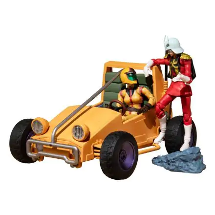 Mobile Suit Gundam G.M.G. Earth Federation 08V-SP General Soldier & Buggy akciófigura és jármű 10 cm termékfotó