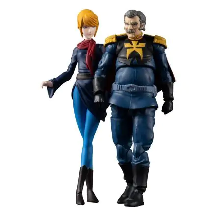 Mobile Suit Gundam G.M.G. Principality of Zeon 07 Ramba Ral & Crowley Hamon akciófigura 10 cm termékfotó
