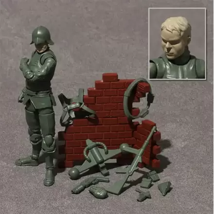 Mobile Suit Gundam G.M.G. Principality of Zeon General Soldier 02 akciófigura 10 cm termékfotó